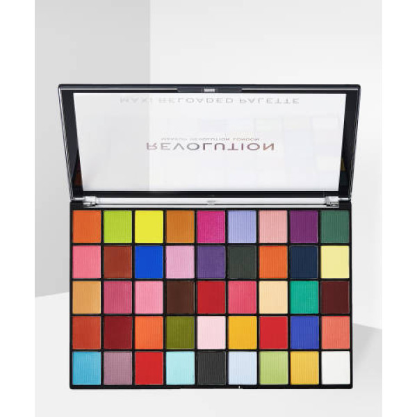 Makeup Revolution Maxi Reloaded Shadow Palette - Monster Matte 45 Shades